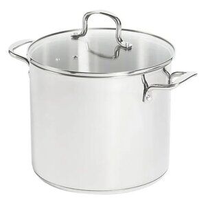 SALT 12 qt. Stainless Steel Covered Stock Pot (Brand new)